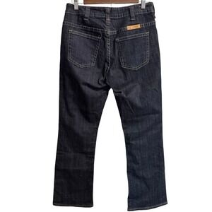 Cowgirl Tuff Just Tuff Women's Dark Blue‎ Bootcut Jean Western Fashion Riding 27